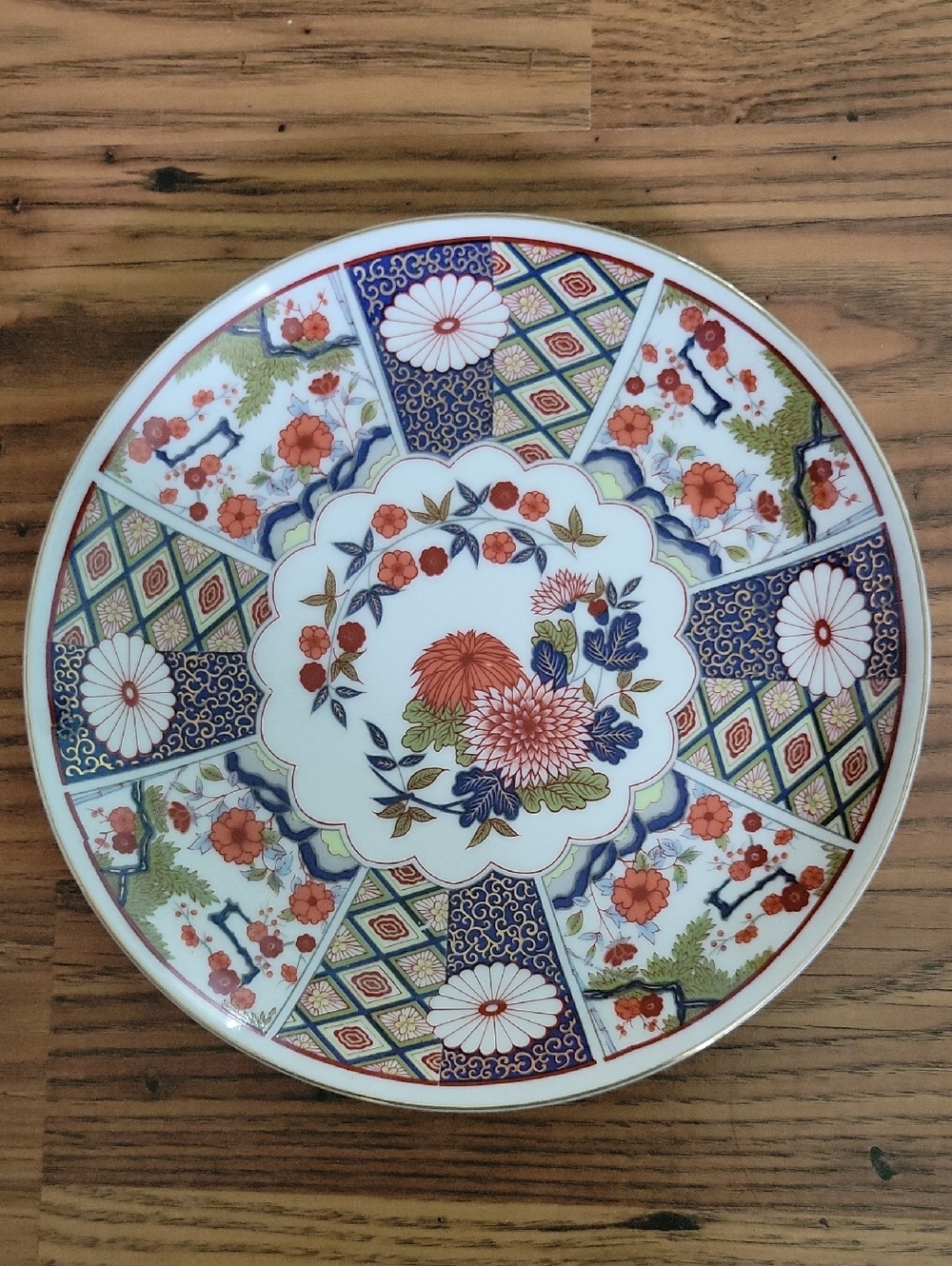 Japanese Imari Style Decorative Plate